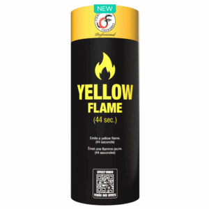 Flamme jaune